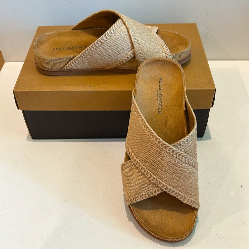 New Kelsi Dagger Brooklyn Sailor Sandals in natural - Picture 3 of 7
